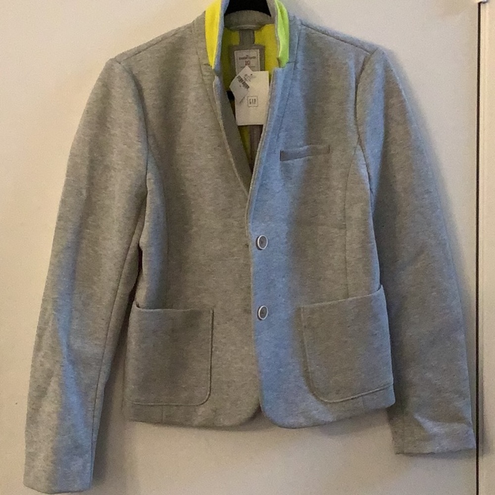 NWT!  Light gray Gap blazer